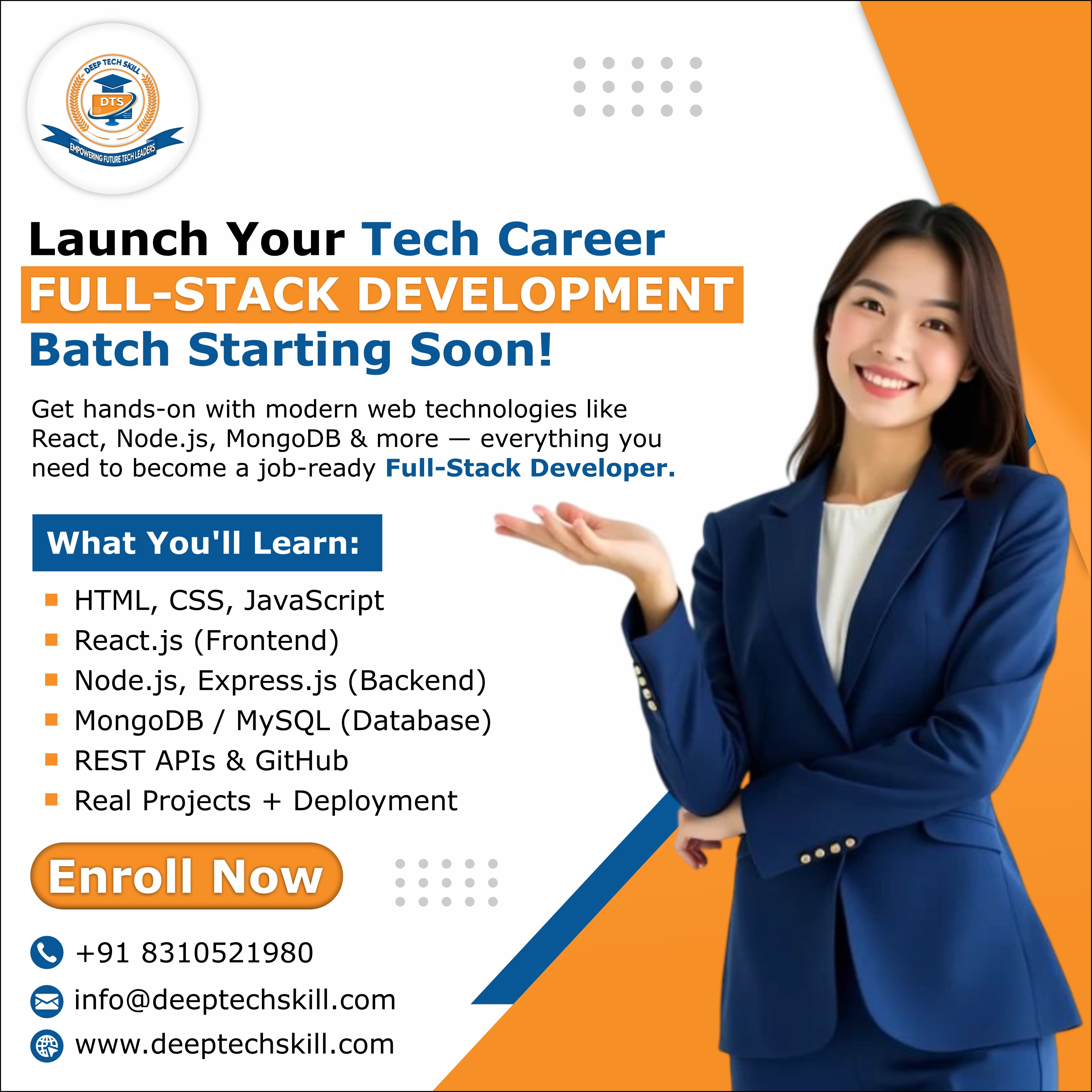 Full Stack Developer Course in India – Learn End-to-End Web Development